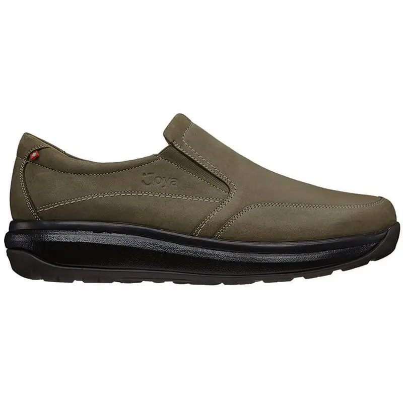 Joya Traveler II Nubuck Men's Slip On Shoes - Light brown - Size:US 11.5 Men