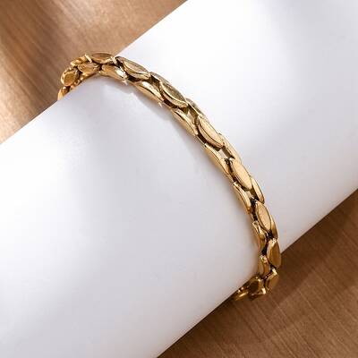 304 Stainless Steel Link Chain Bracelets for Women