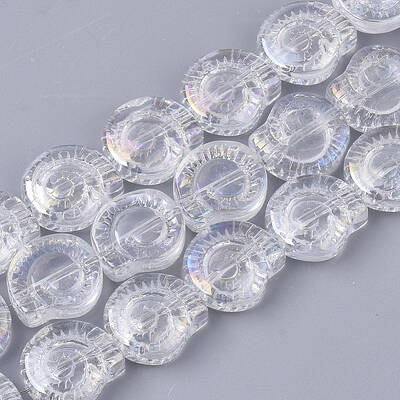 Electroplate Glass Beads Strands