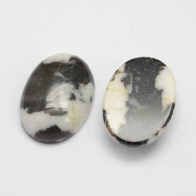 Natural Zebra Jasper Cabochons