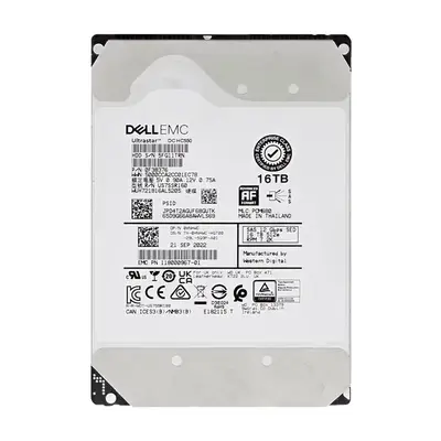 0HNHWC Dell 16TB 7200RPM 12Gb/s SAS 3.5-inch Hard Drive