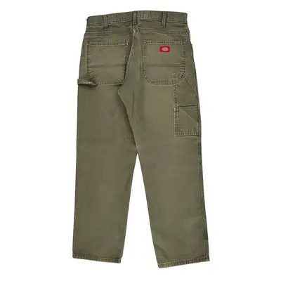Dickies Carpenter Trousers - 34? Waist Khaki Cotton