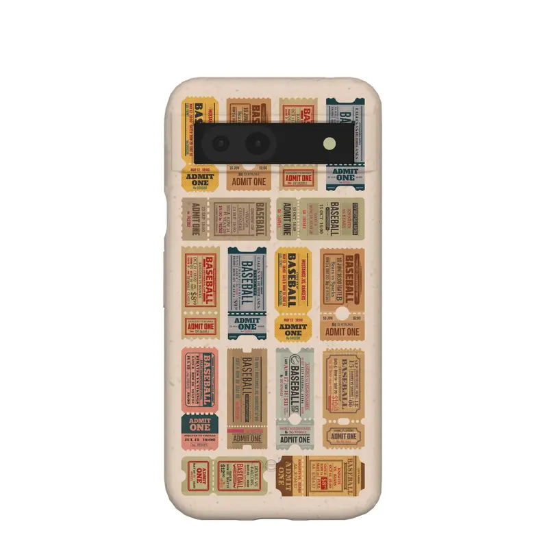 Seashell Baseball Time Google Pixel 8a Case