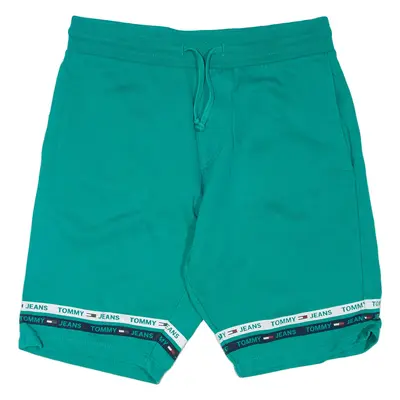 TOMMY JEANS Mens Casual Shorts Green S W32