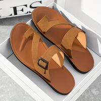 Summer trendy sandal，Men's Casual slide  shoes,summer fashion sandal Footwear Soft
