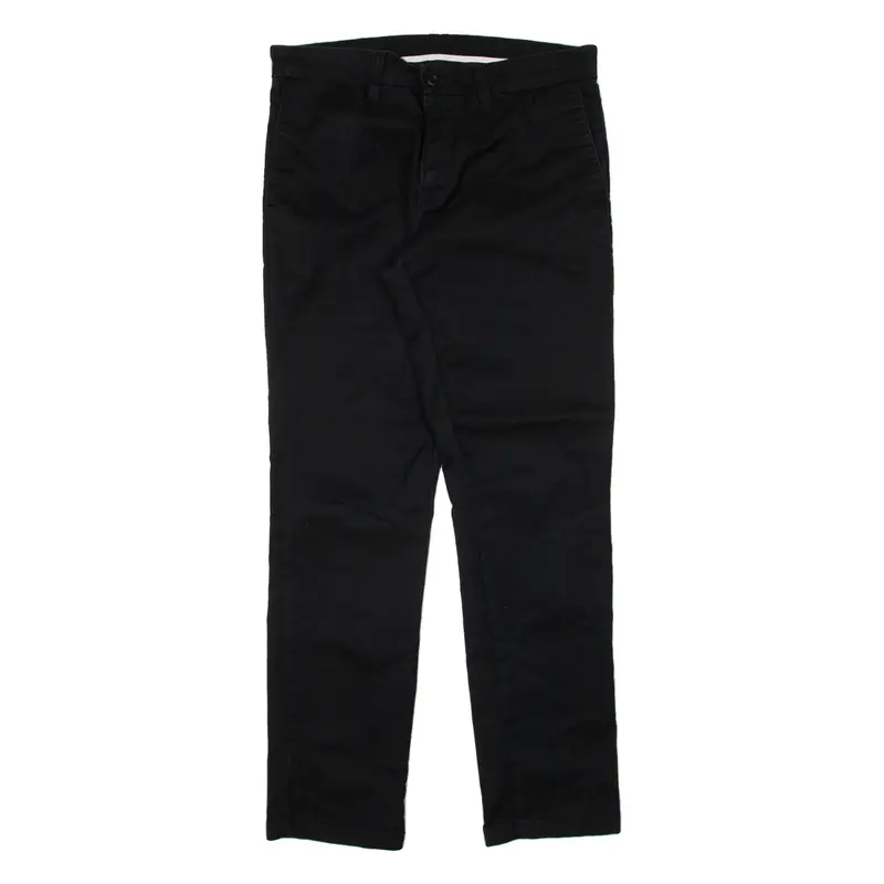 CARHARTT WIP Mens Trousers Black Slim Straight W32 L30