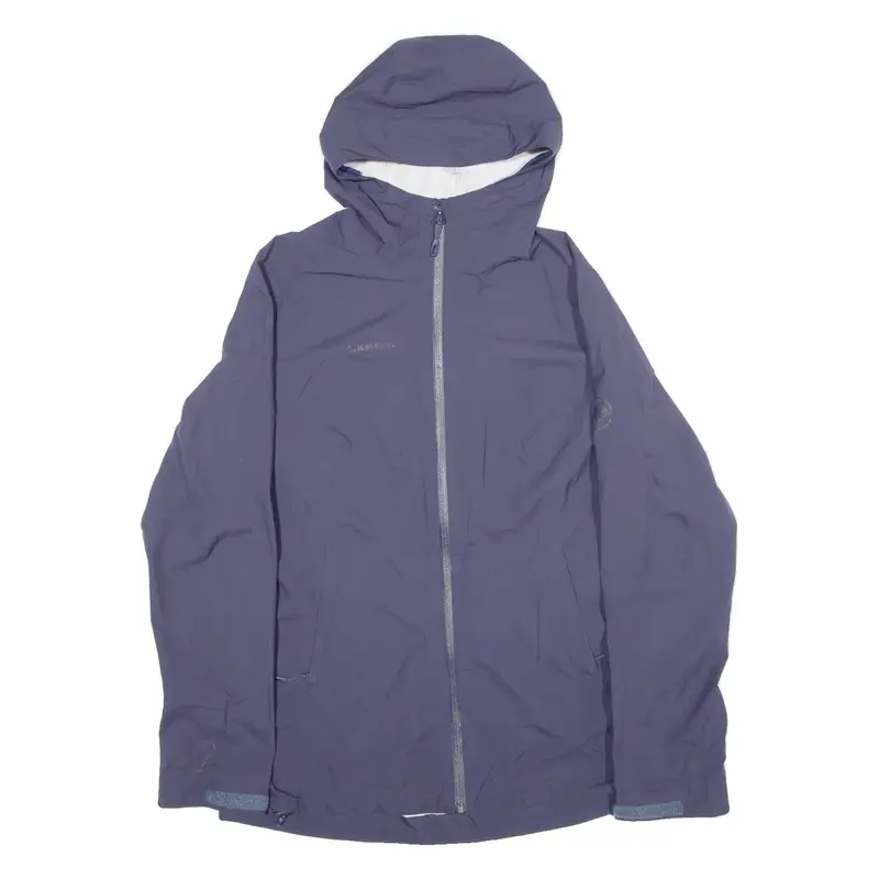 MAMMUT Womens Jacket Blue Hooded M