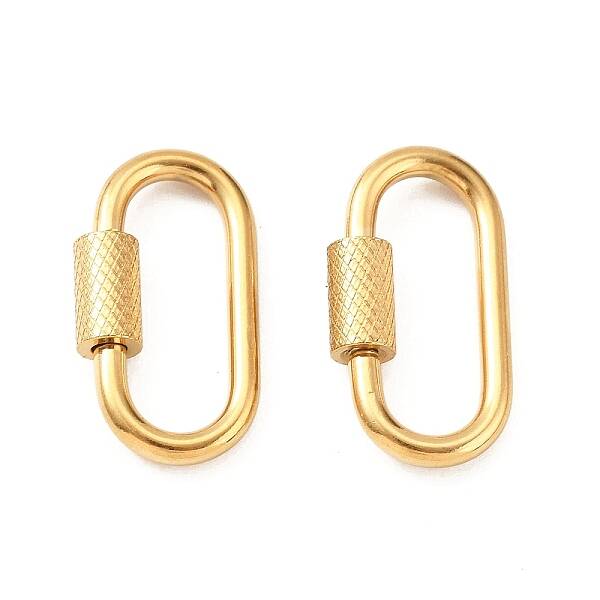 304 Stainless Steel Locking Carabiner