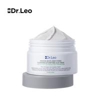 【On Sale】Dr.Leo 3-in-1 White Clay Mask 100g – Deep Pore Detox for Sensitive Skin, Acne Care, Blackhead Removal & Oil Co...