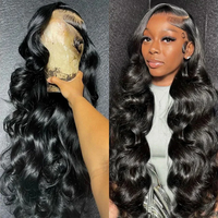 Bling Hair Body Wave Lace Wigs For Women Real Human Hair Wigs 13x4 Lace Frontal Wig 34 36 Inch 13x6 Lace Frontal Wig Pre Pluc...
