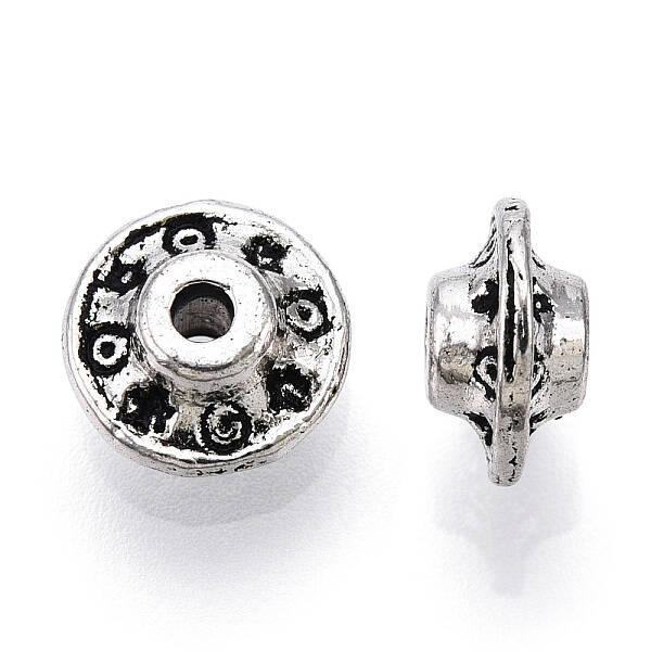 Tibetan Style Alloy Spacer Beads