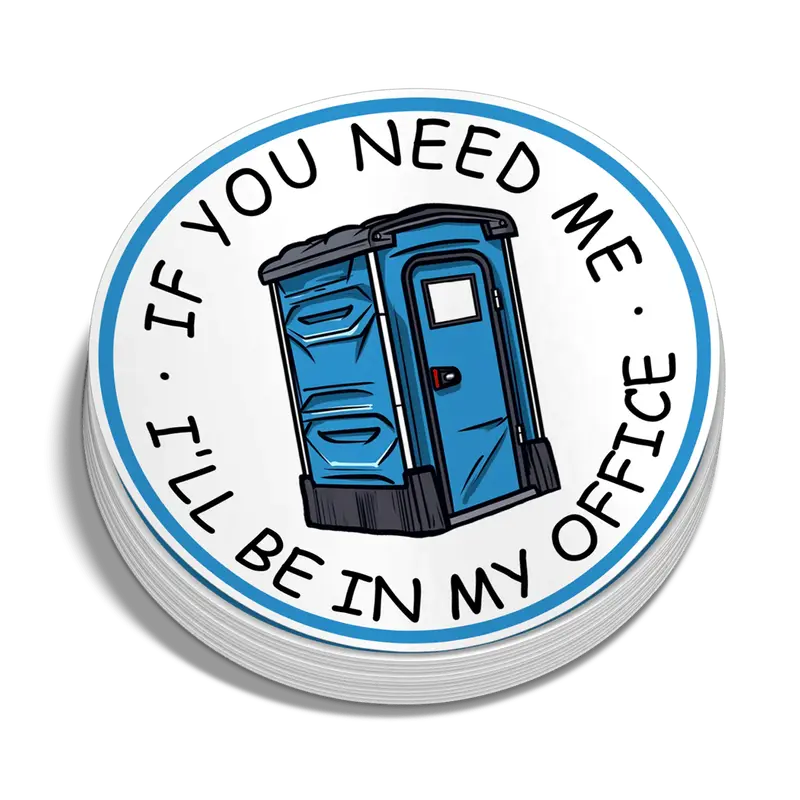 My Office  Hard Hat Decal