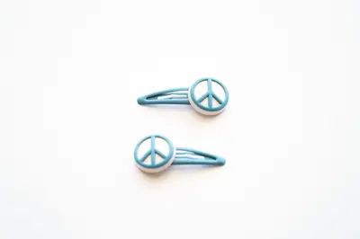 Snap clips set - Peace Sign