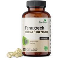Futurebiotics Fenugreek Extra Strength 2400 MG Fenugreek Capsules, fenugreek supplement, Healthcare Fitness