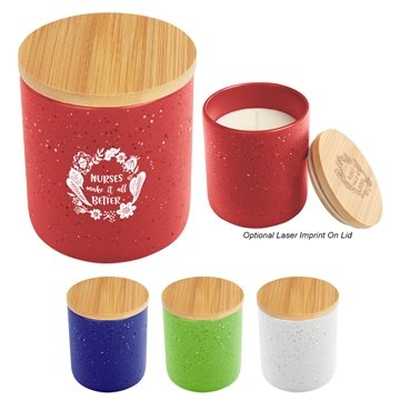 36 Customized Campfire Candle - Soy Wax & Vanilla