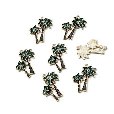 Alloy Enamel Pendants