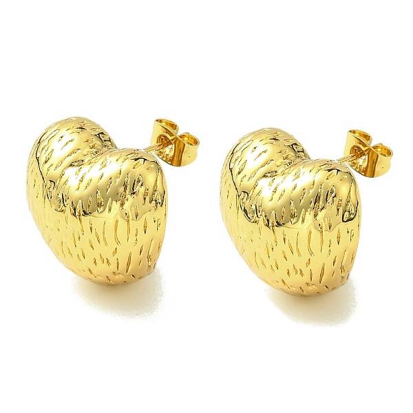Ion Plating(IP) 304 Stainless Steel Stud Earrings