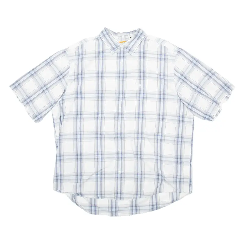 TIMBERLAND Womens Shirt White Check 2XL