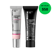 Peter Thomas Roth FirmX Lip + Eye Duo Bundle, Eye Tightener and Lip Filler Bundle