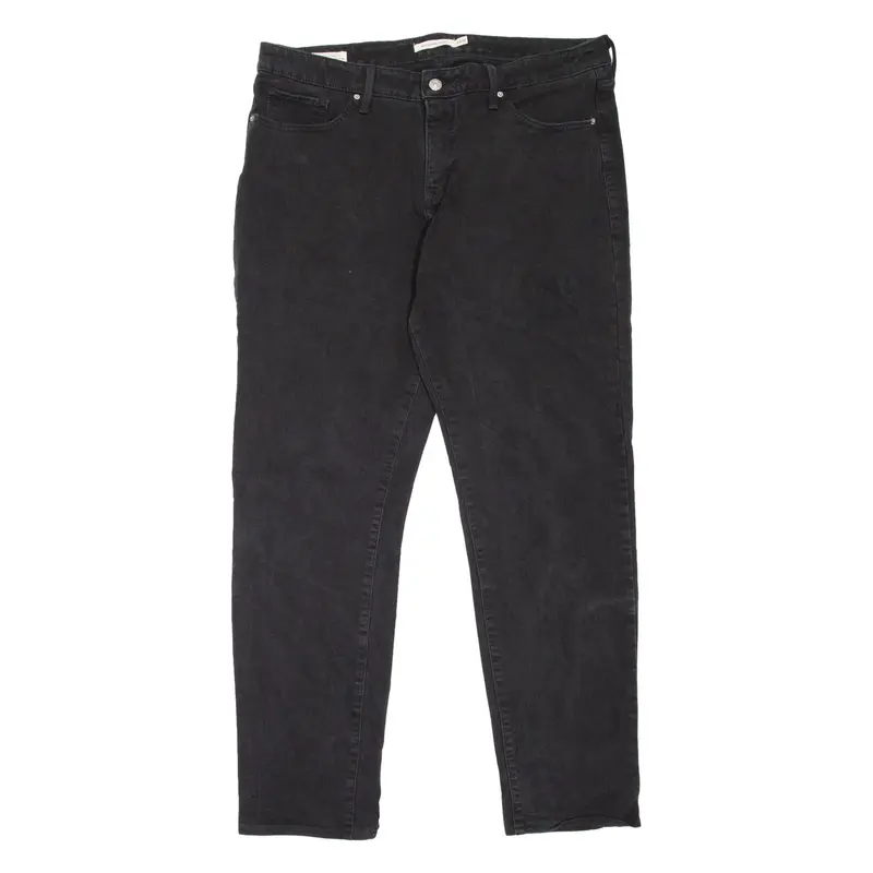 LEVI'S 311 Shaping Womens Jeans Black Slim Skinny W36 L29