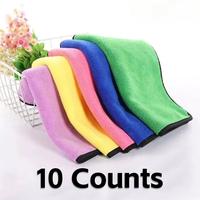 10 Counts Thick Cleaning Cloth,Towels for Cars,Rags for Kitchen,Lint Free Microfiber,Polishing Waxing Dry for Cars Absorbent ...
