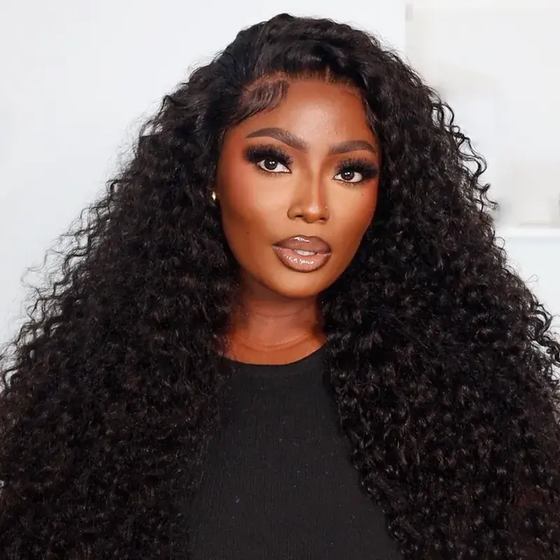 Ashimary Water Wave Wig 13x4 Lace Front Wig Human Hair Pre-Plucked Lace Wigs