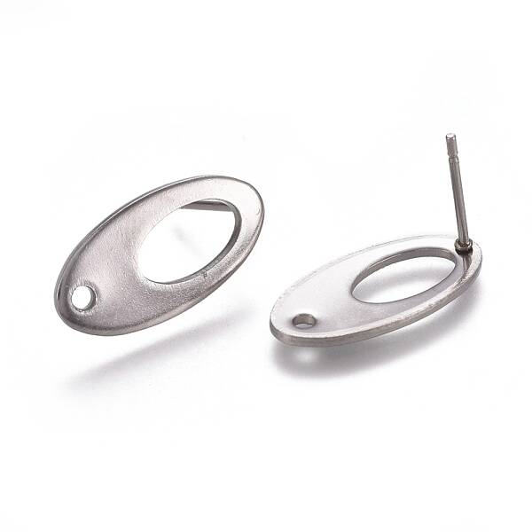 Non-Tarnish 304 Stainless Steel Stud Earring Findings