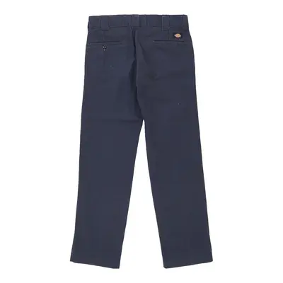 Dickies Trousers - 31W 31L Navy Cotton