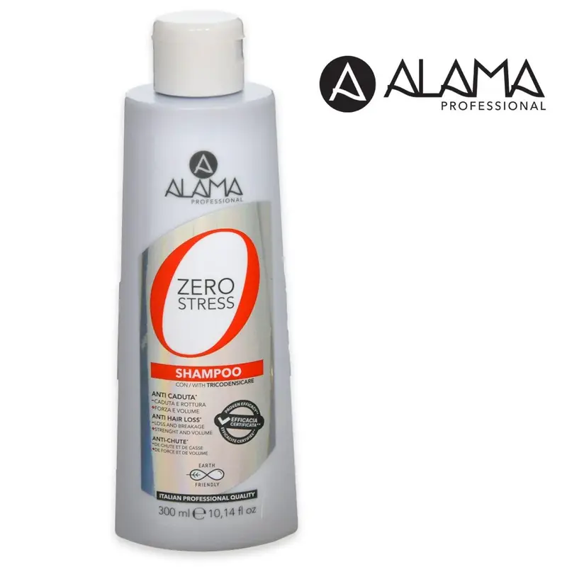 Alama Professional Zero Stress Anti-Hair Loss Shampoo For All Hair Types 300 ml