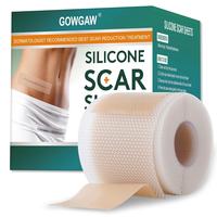 Medical Grade Silicone Scar Sheets, Silicone Scar Tape,Professional Scar Removal Treatment, Reusable Silicone Scar Strip for ...