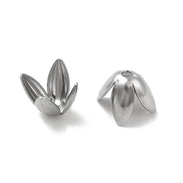 Non-Tarnish 304 Stainless Steel Bead Caps