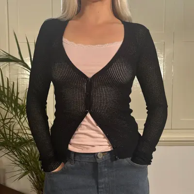 Liu Jo Cardigan - XS Black Cotton