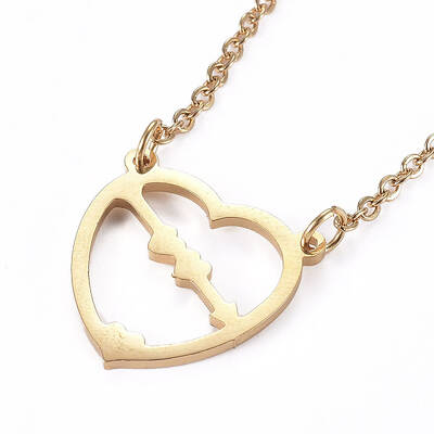 304 Stainless Steel Pendant Necklaces