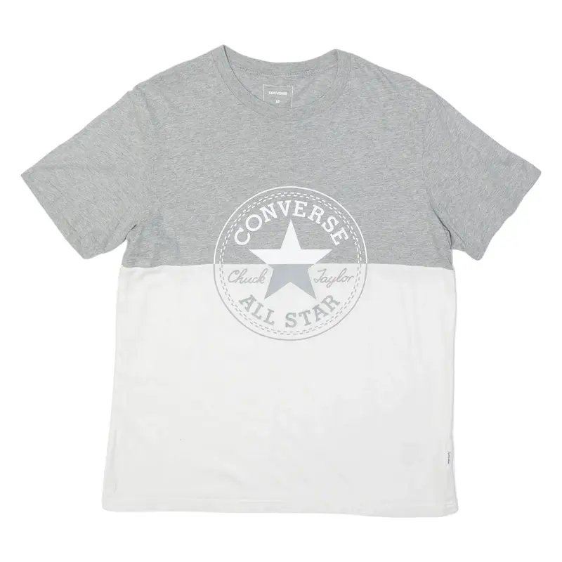 CONVERSE Mens T-Shirt Grey M