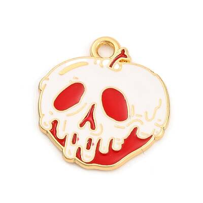 Halloween Theme Alloy Enamel Pendants