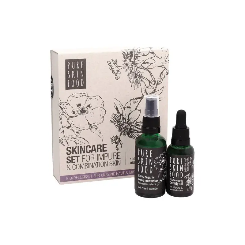 Pure skin food Bio Skincare Set - Impure and Combination Skin
