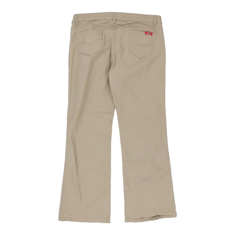 Dickies Trousers - 38W 30L Beige Cotton Blend