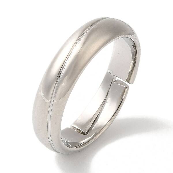 Rack Plating Brass Adjustable Finger Rings for Women