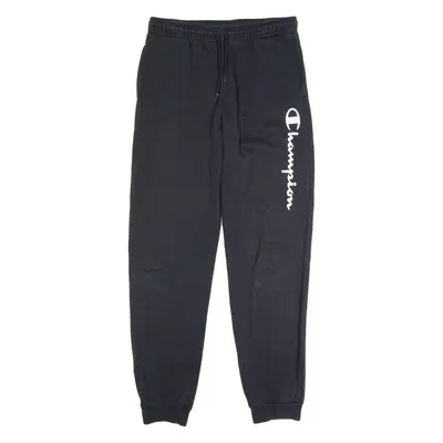 CHAMPION Mens Joggers Black Tapered S W28 L28