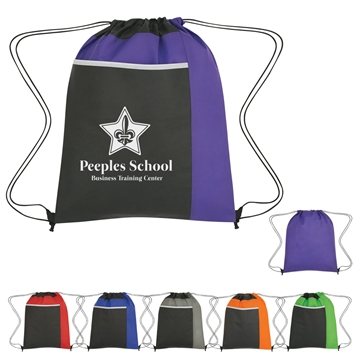 150 Custom Non-Woven Pocket Sports Pack - Water-Resistant