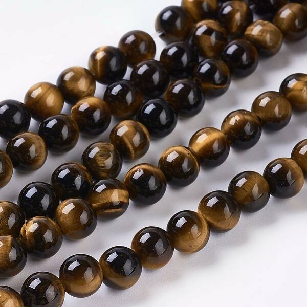 Natural Tiger Eye Beads Strands