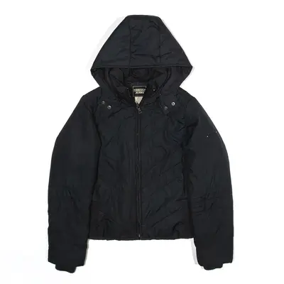 GUESS JEANS Black Quilted Jacket M
