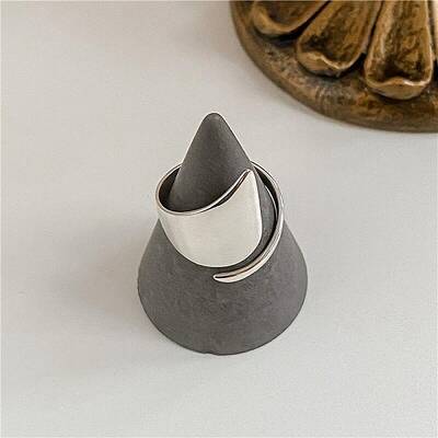 925 Sterling Silver Cuff Open Rings for Women