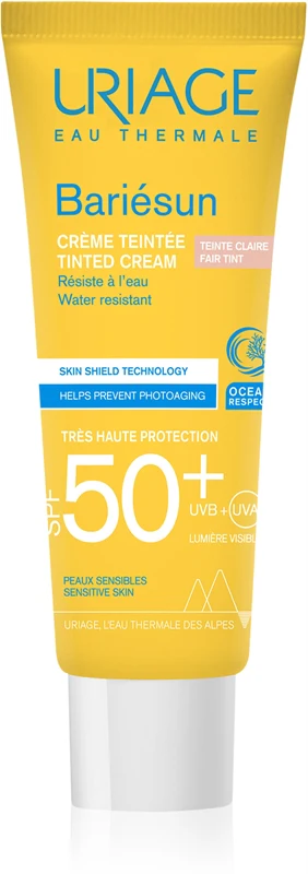Uriage Sun Cream For Colored Skin Spf 50+ Bariesun Fair Tint (Colored Cream) 50 Ml