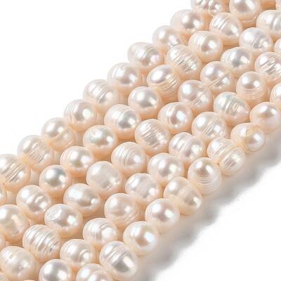 Natural Cultured Freshwater Pearl Beads Strands