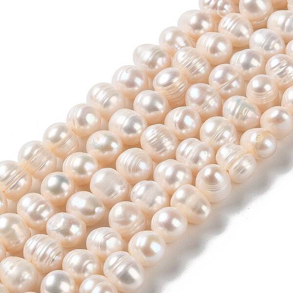 Natural Cultured Freshwater Pearl Beads Strands