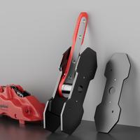 Brake Caliper Press Tool Car Piston Spreader Pad 360 Degree Swing Ratchet Hand Wrench Expander for Single Twin Quad Piston Di...