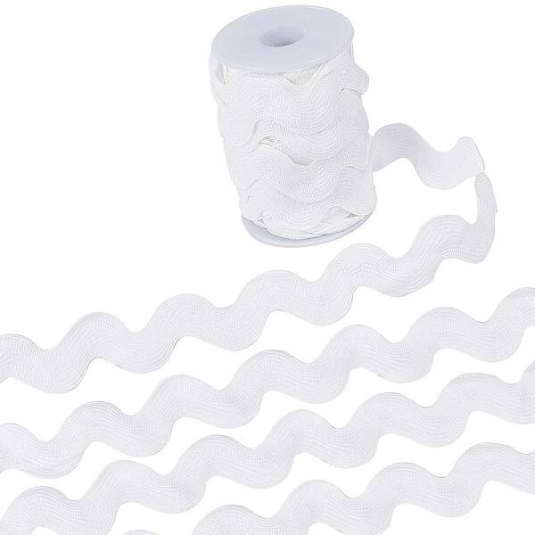 10 Yards Polyester Wavy Fringe Trim Ribbon