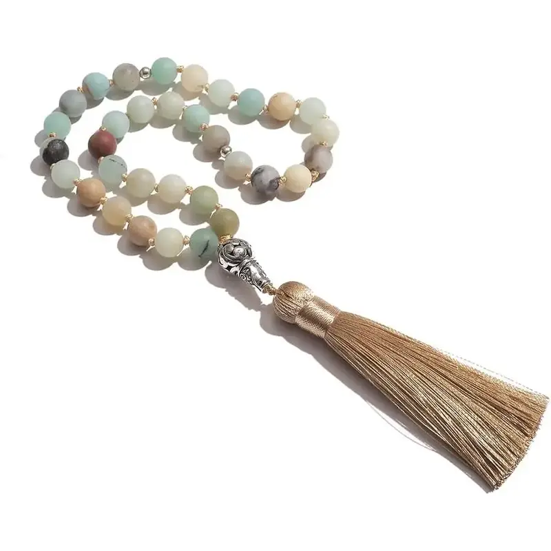 Tasbih Prayer Beads Allah & Muhammad Islamic Prayer Rosary Muslim Islam Misbaha Tasbeeh Sibha 99 Prayer Beads Necklace 33 Pra...