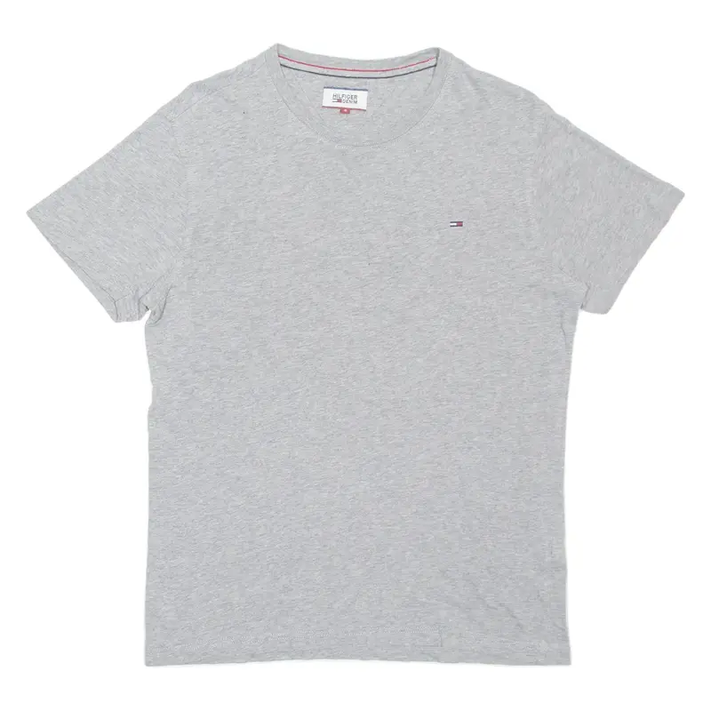 TOMMY HILFIGER Mens T-Shirt Grey S